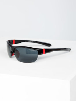 Bolf Sonnenbrille Schwarz-Rot  PLS6