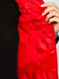 Bolf Damen Steppweste Rot  B2705