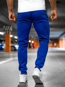 Bolf Herren Hose Jogger Pants Kobaltblau  XW01